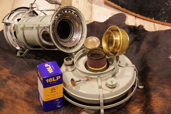 アラジン 16型,八角レギュレーター1967〜69 ビンテージストーブ 元箱付