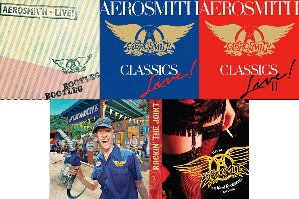 AEROSMITH、紙ジャケ復刻シリーズ第4弾5タイトルは11/26発売。先着購入