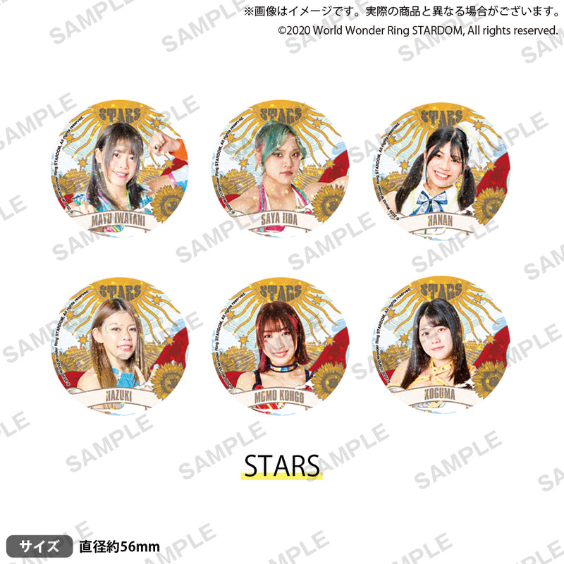 スターダム トレーディングホログラム缶バッジ 2022 【PACK】