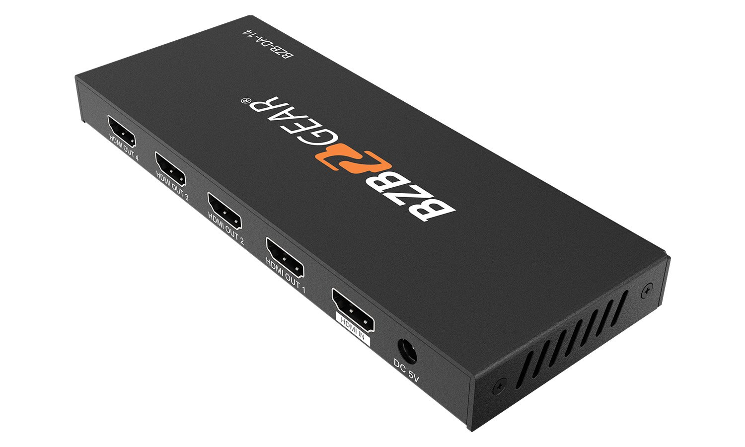 1x4 4K UHD HDMI Splitter with HDR and 3D Support BG-DA-14
