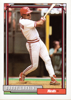 Barry Larkin Cards - A Career Through Topps Baseball Cards