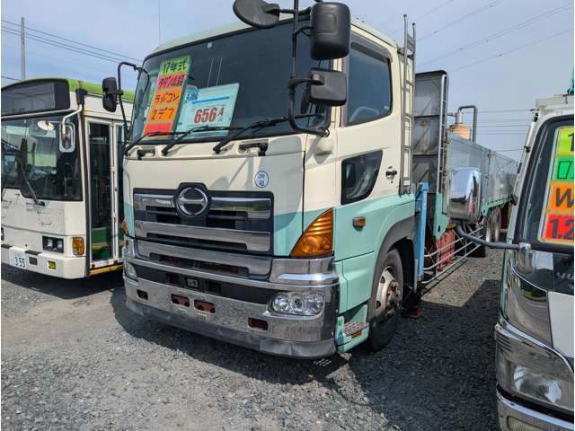 日野自動車 スーパードルフィンプロフィア タダノ4段ラジコンクレーン