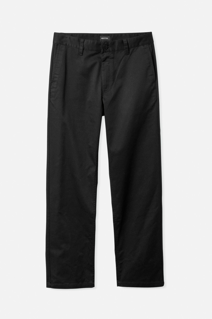 Men's Choice Chino Relaxed Pants - Black – Brixton Canada