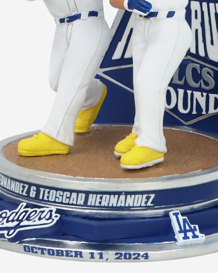 Teoscar Hernandez & Kike Hernandez Los Angeles Dodgers Game 5 Home