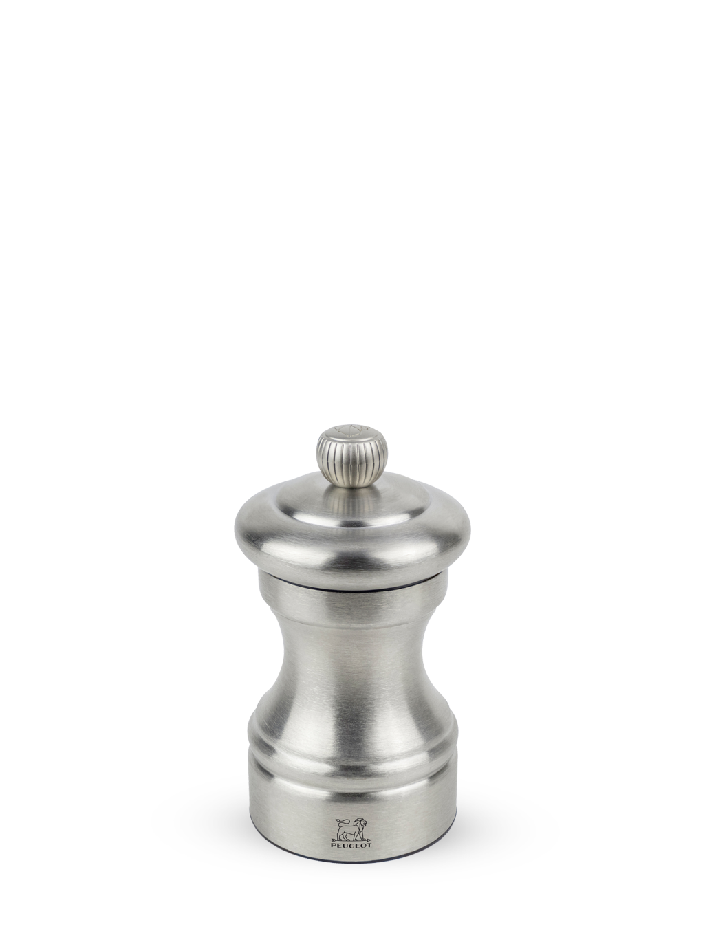Bistro chef Manual pepper mill in stainless steel 10 cm - 4in