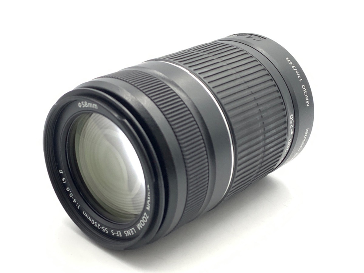 Canon 望遠レンズ EF-S55-250mm F4-5.6 IS APS-C対応 bme6fzu CANON EF