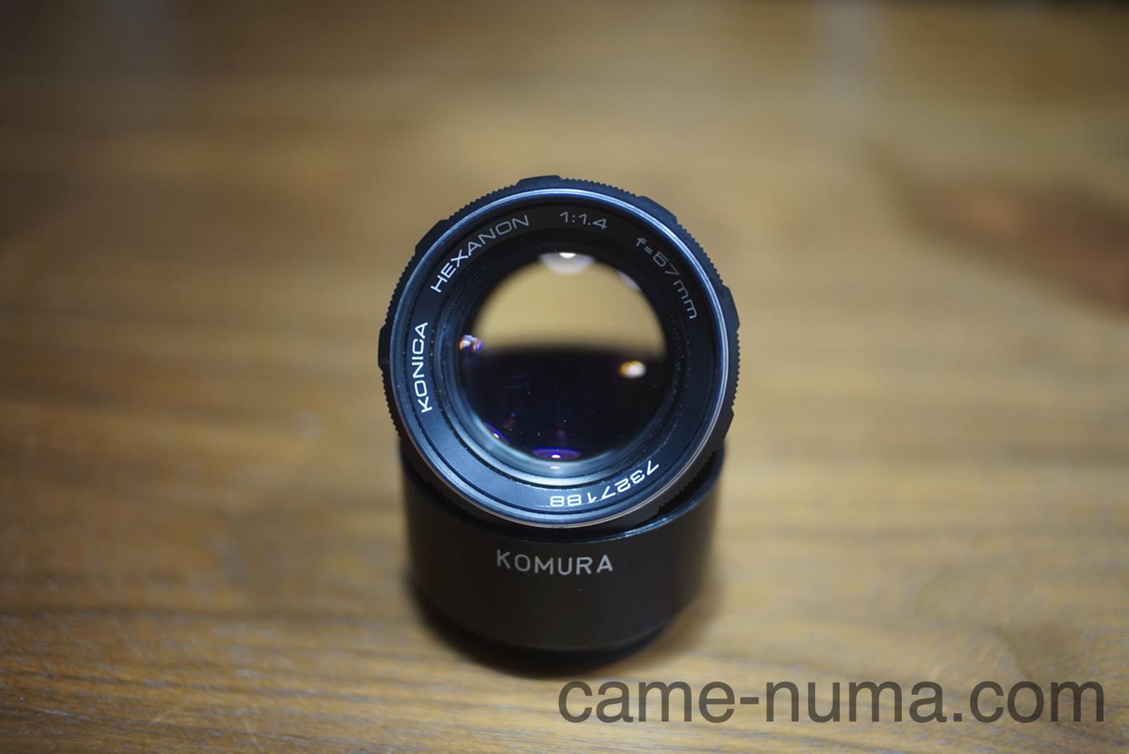 Konica Hexanon AR 57mm f1.4レビュー | カメヌマ