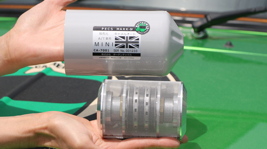 交換不要！磁力型オイルフィルターPECS - ローバーミニ専門店