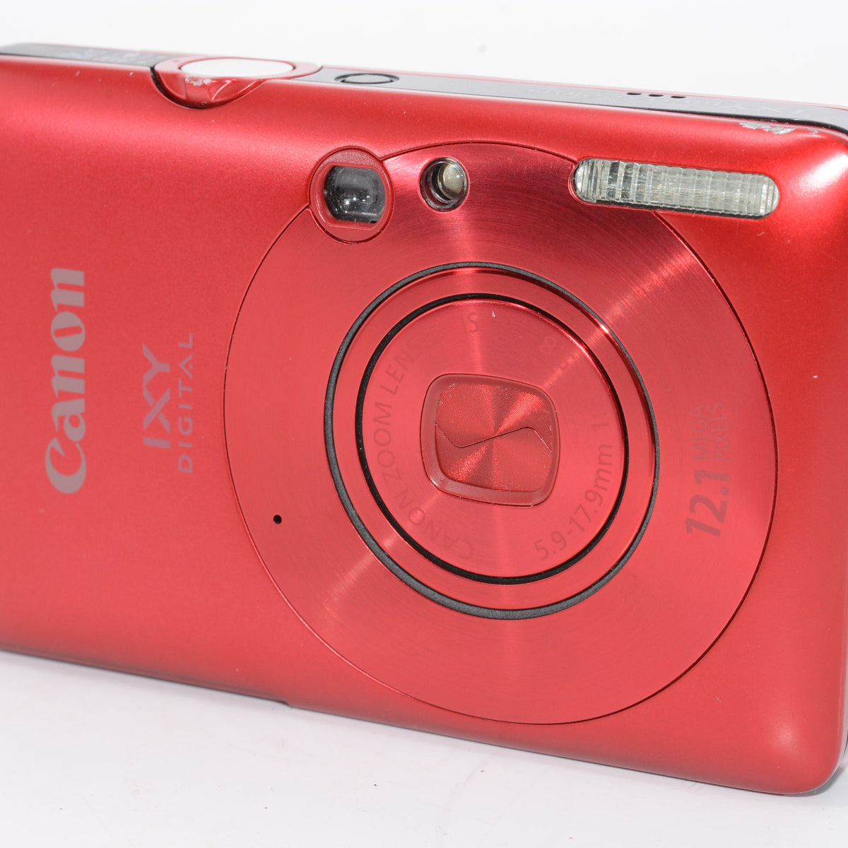 外観並級】Canon デジタルカメラ IXY DIGITAL (イクシ) 210 IS レッド