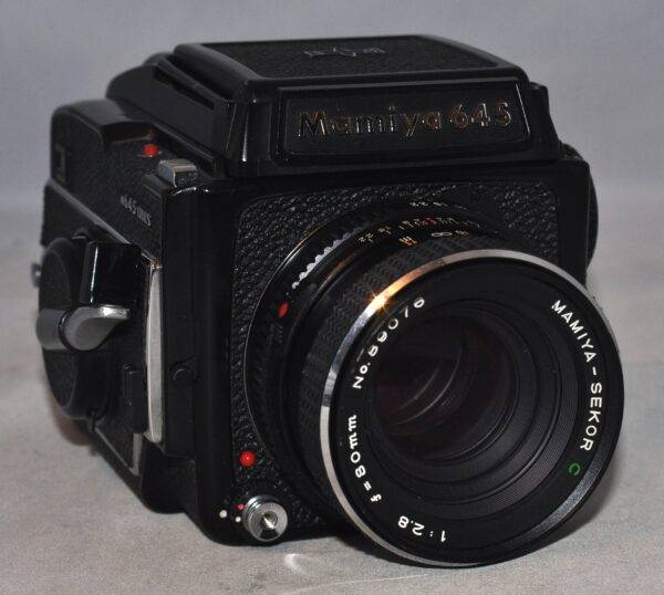 Mamiya MAMIYA M645 1000S SEKOR C 80mm F2.8 シャッター全速OK #103