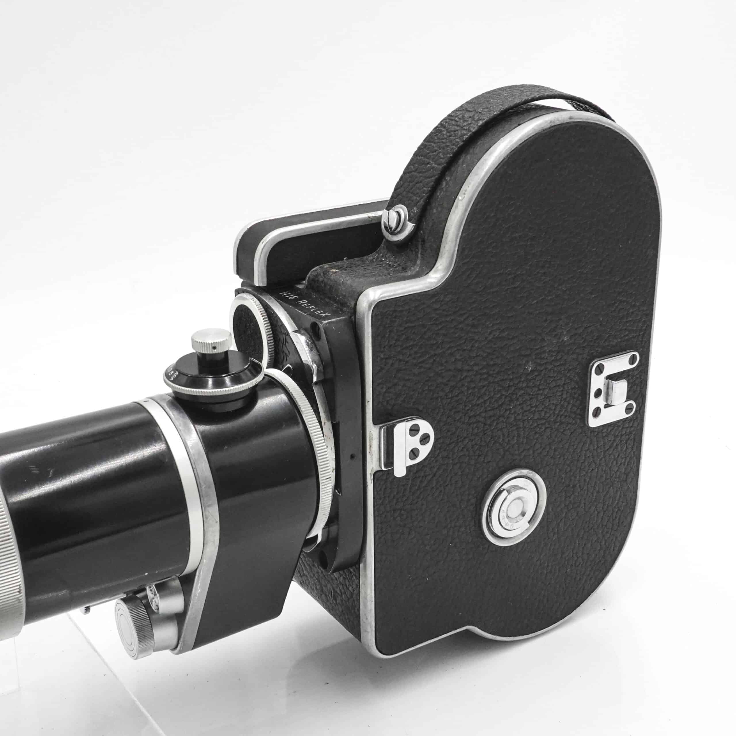 Bolex Paillard H16 Reflex 16mm Camera - CameraCrate.com - Super 8