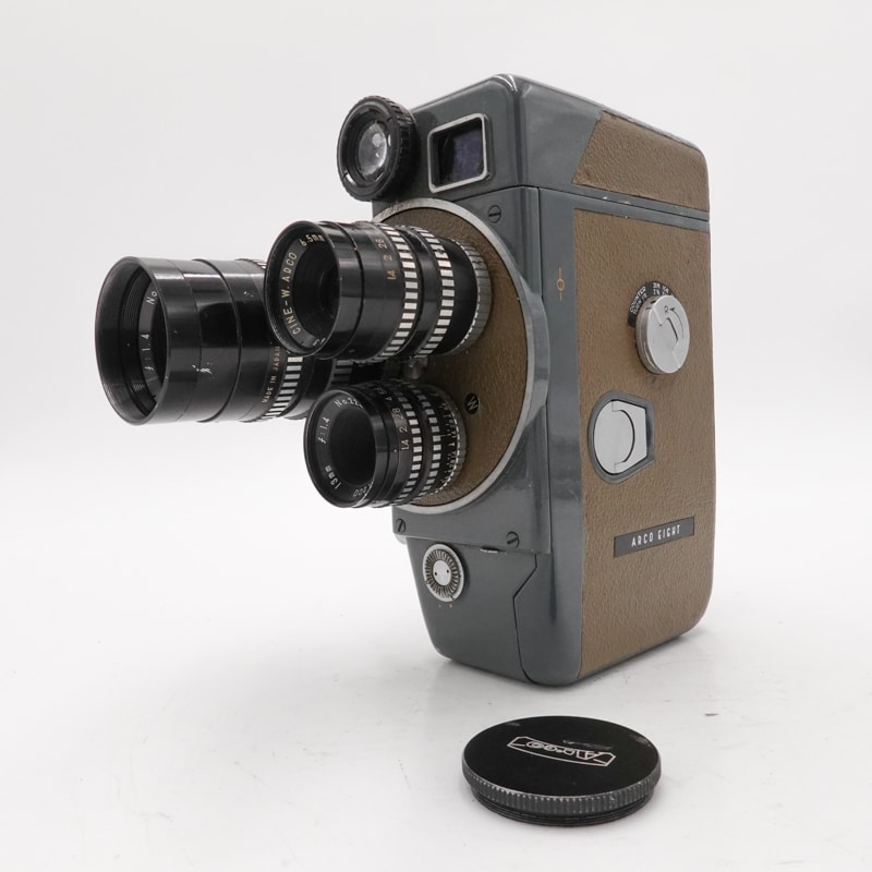 Arco Eight Double 8mm Camera - CameraCrate.com - Super 8 & 8mm