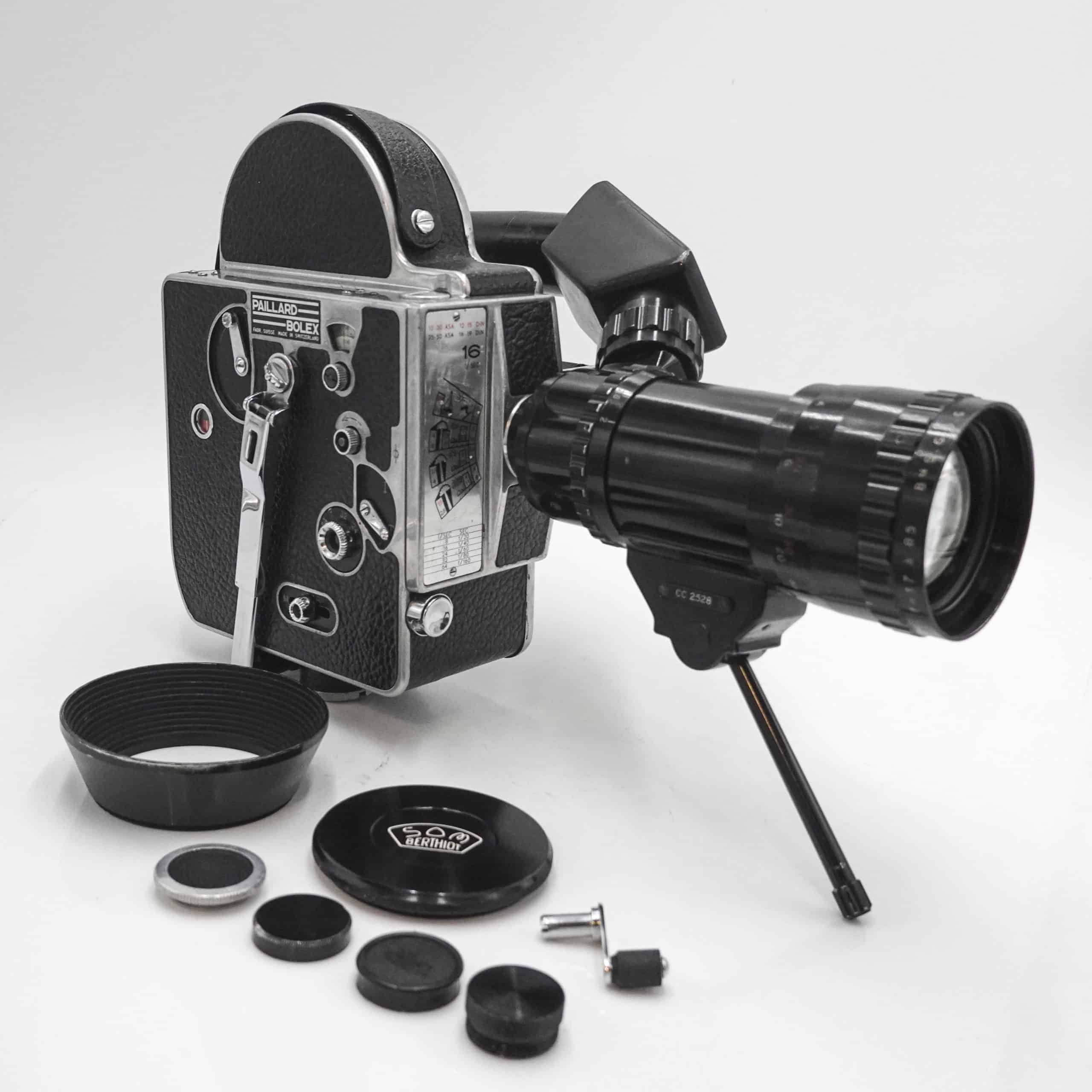Bolex Paillard H16M 16mm Camera - CameraCrate.com - Super 8 & 8mm