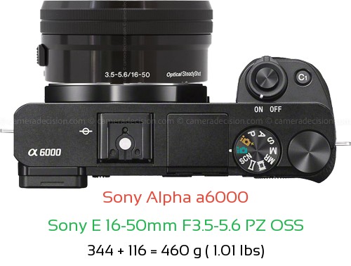 Sony A6000 Camera and Sony E 16-50mm F3.5-5.6 PZ OSS Lens