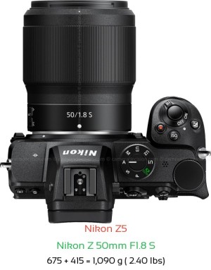 Nikon Z5 Camera and Nikon Z 24-70mm F4 S Lens