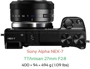 Sony NEX-7 Camera and Sony E 16mm F2.8 Pancake Lens