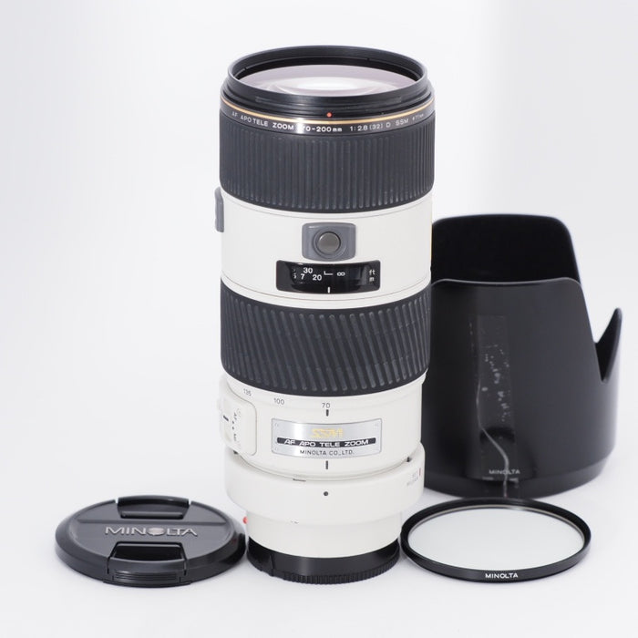 MINOLTA ミノルタ AF APO TELE アポテレ70-200mm F2.8G (D) SSM ソニー