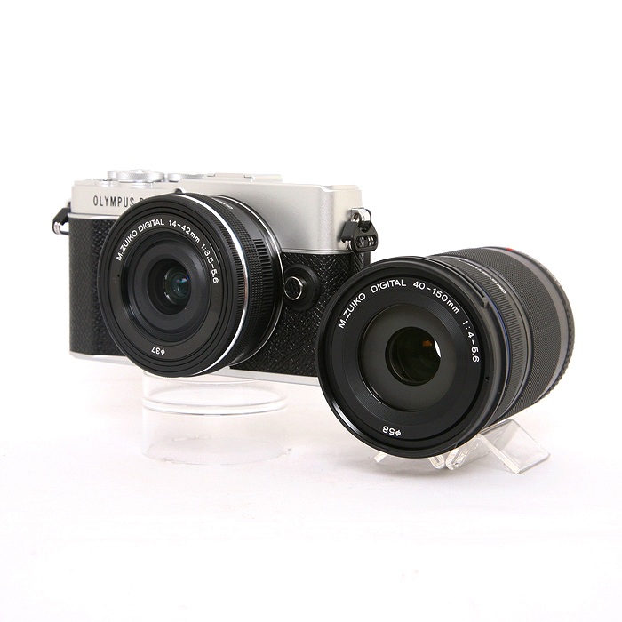中古】(オリンパス) OLYMPUS E-P7 EZダブルズームキツト シルバー