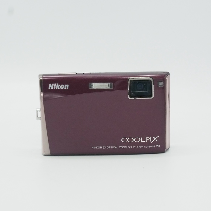 中古】(ニコン) Nikon COOLPIX S60 ワインレツド｜ナニワグループ