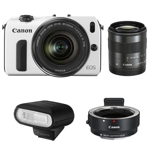 キヤノン(CANON) EOS M ダブルレンズキット ホワイトの買取価格