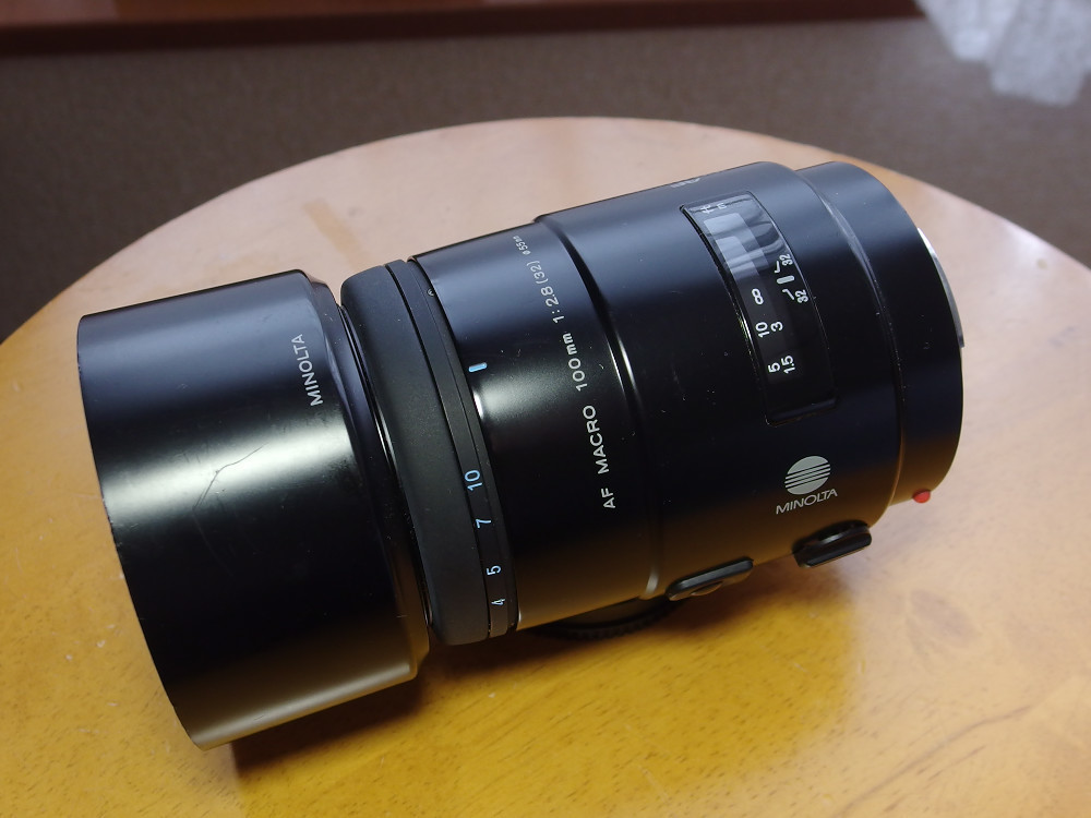 ミノルタ Minolta AF MACRO 100mm F2.8 レンズ M2619 ミノルタ Minolta