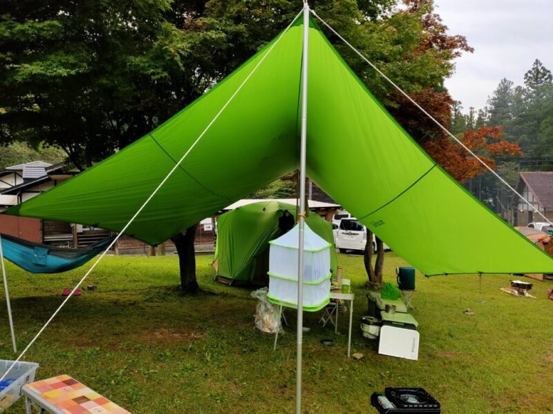 mont-bell／ビッグタープHX】メインポールの長さ変更について