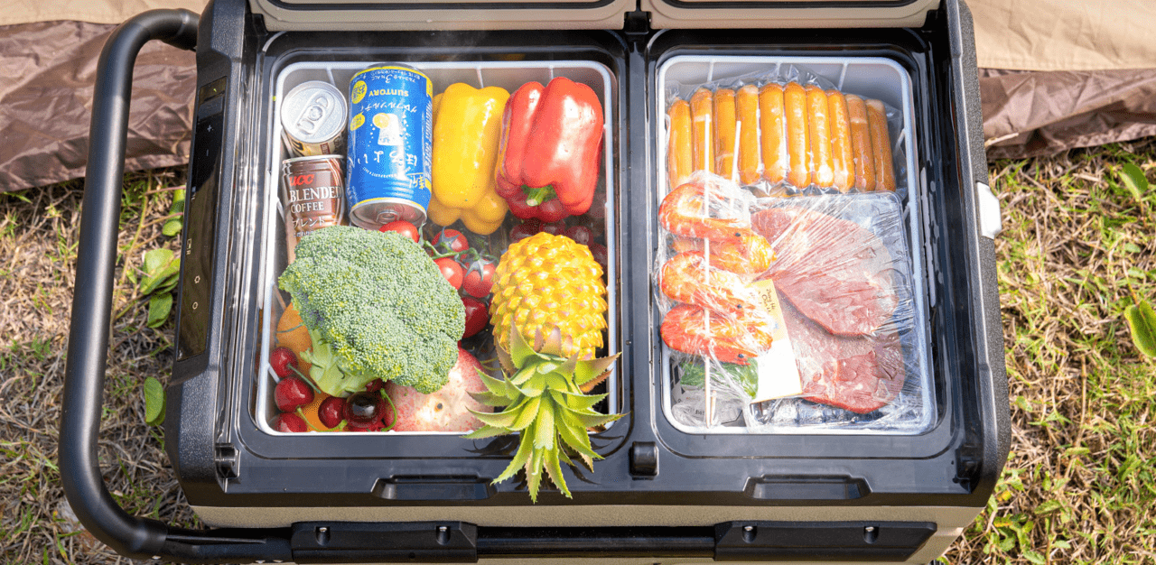 キャンプ・車中泊・自宅用にも！コードレスでも使えるEENOUR車載対応