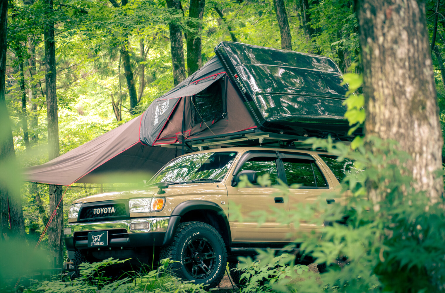 iKaMPERSKYCAMP2.0設営手順 - STRAYCATS - ルーフテント専門店