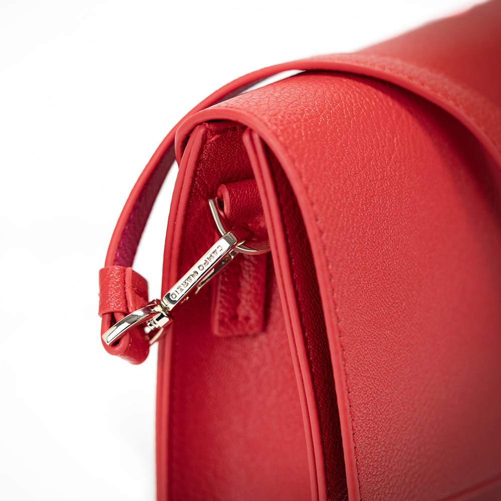 Renee Clutch Bag Cherry Red | Campo Marzio
