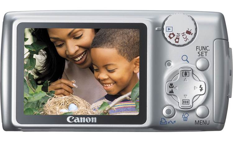 Canon PowerShot A470 (Orange) 7.1-megapixel digital camera with