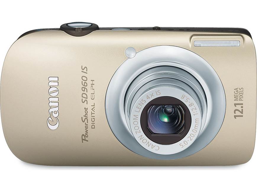 Canon PowerShot SD960 IS (Blue) 12-megapixel digital camera with