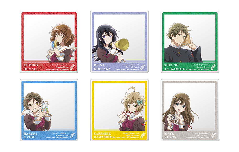 アクリルクリアカード ランダム6種（『響け！ユーフォニアム3