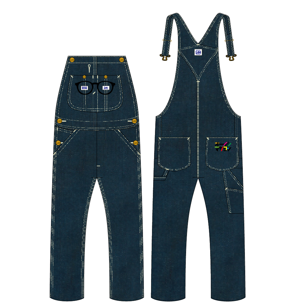 オーイシマサヨシ×Lee コラボ／オーバーオール Sサイズ | きゃにめ