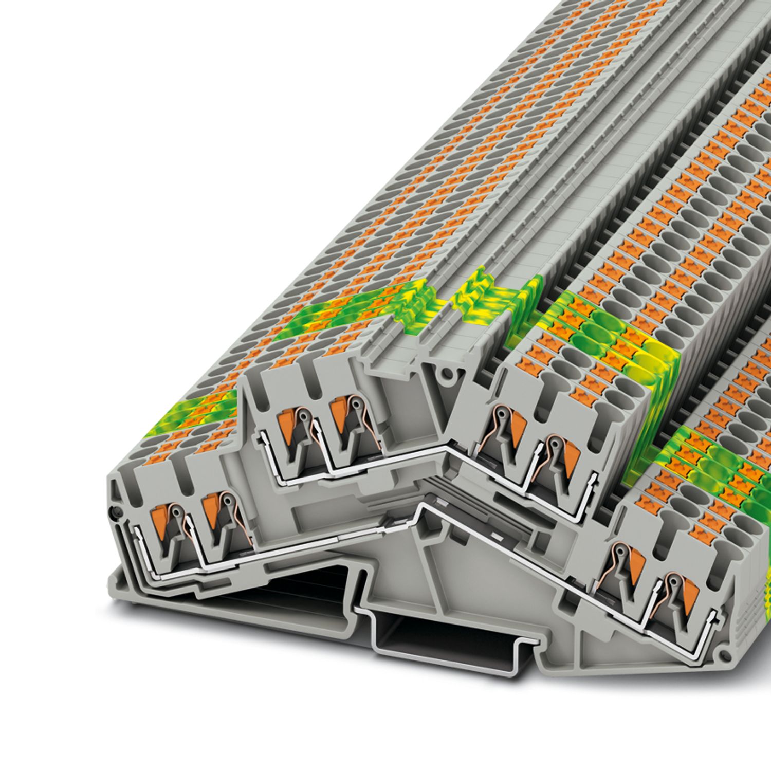 PTTBS 2,5-QUATTRO - 二段型端子台 - 3210609 | Phoenix Contact