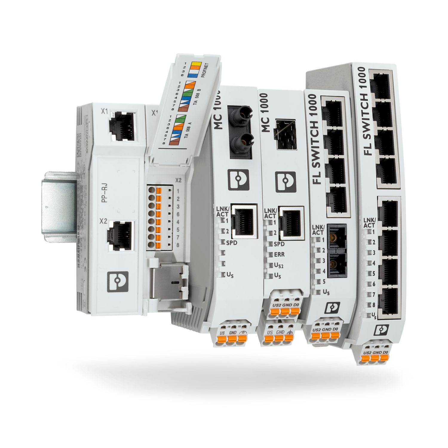 FL SWITCH 1008N - Industrial Ethernet Switch - 1085256 | Phoenix