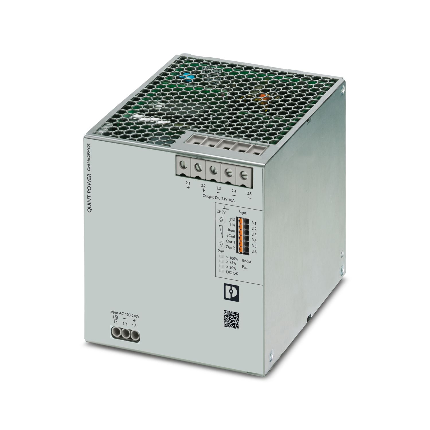 QUINT4-PS/1AC/24DC/40/ - Power supply - 2908936 | Phoenix Contact