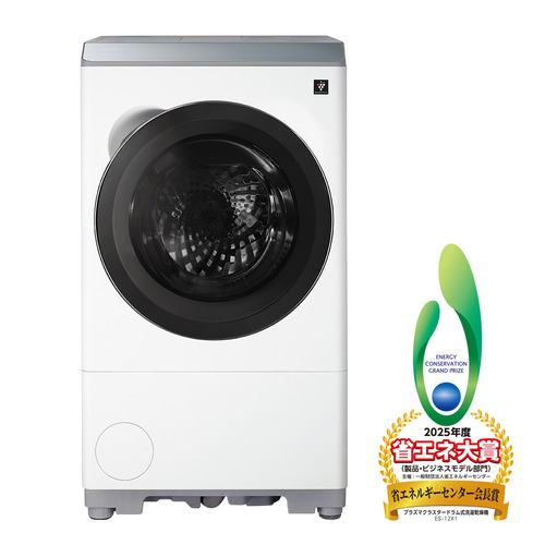 シャープ ドラム式洗濯機 右開き 洗濯12.0kg 乾燥6.0kg 幅64cm 自動お