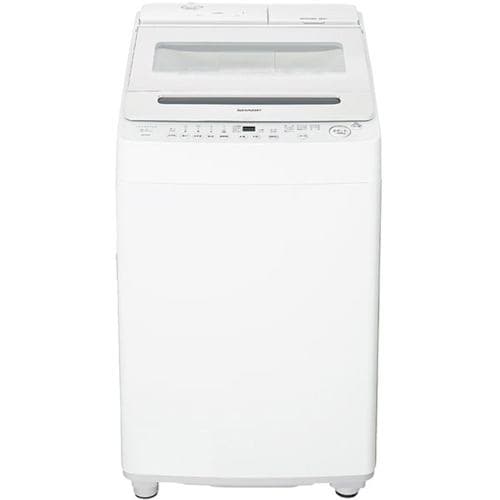 シャープ 縦型洗濯機 洗濯6.5kg 乾燥3.5kg 穴なし槽 ガンコつけおき