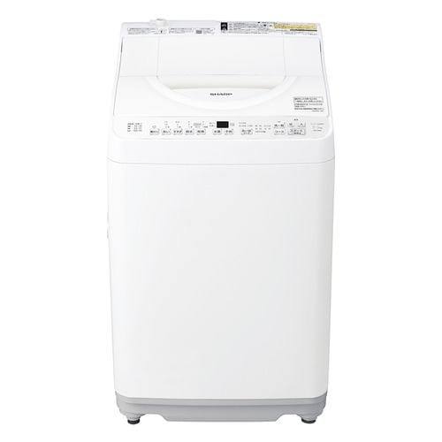 シャープ 縦型洗濯機 洗濯6.5kg 乾燥3.5kg 穴なし槽 ガンコつけおき