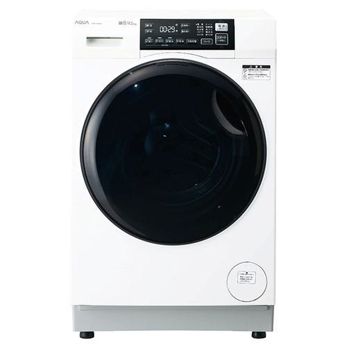 AQUA ドラム式洗濯機 左開き 洗濯12.0kg 乾燥6.0kg 幅59.5cm お湯洗い