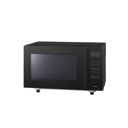 ツインバード DR-E268B フラット電子レンジ 18L 50／60Hz ブラック