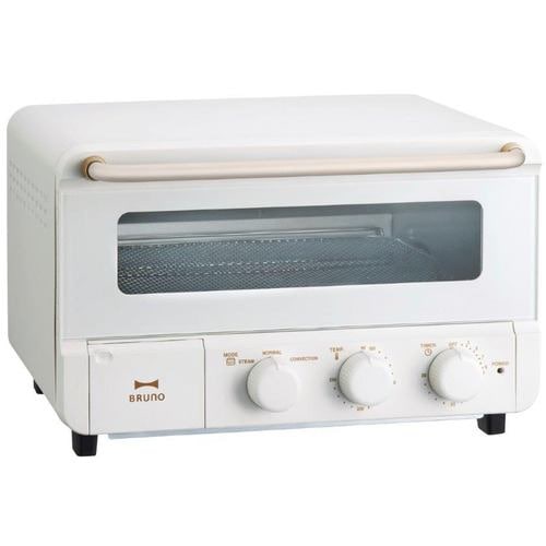 BRUNO BOE067-WH スチーム＆ベイクトースター ホワイト BOE067WH