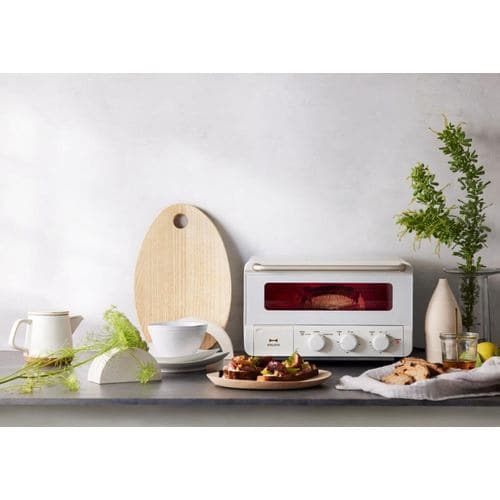 BRUNO BOE067-WH スチーム＆ベイクトースター ホワイト BOE067WH