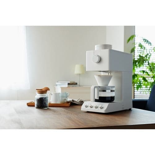 ツインバード CM-D457W 全自動コーヒーメーカー 3杯 ホワイト CMD457W