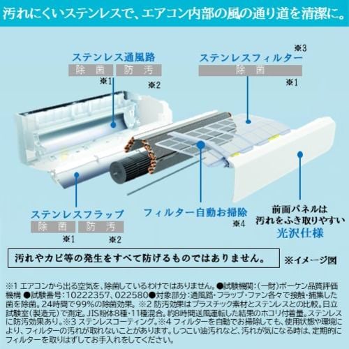 日立 エアコン 6畳 本体高さ24.8cmのスリム 掃除機能 室内センサー