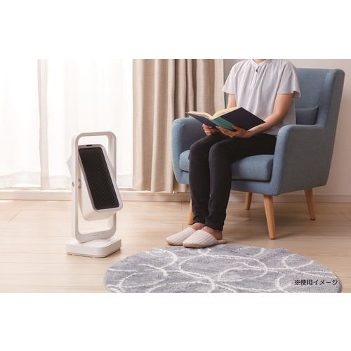 RIAIR RSA-80K1(W) ヤマダオリジナル 3Dセラミックヒーター W(ホワイト