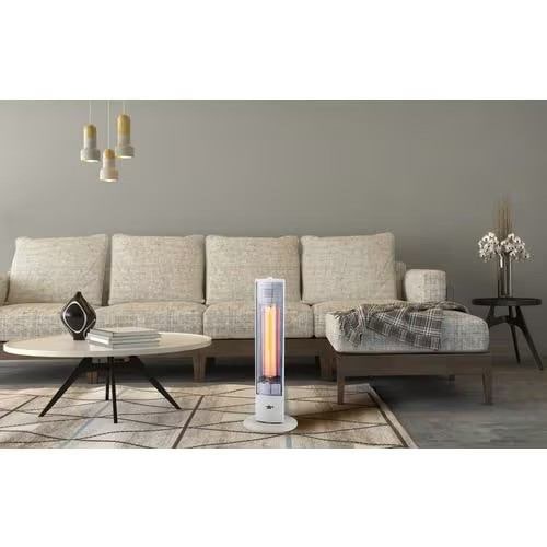 アラジン AEH-GM904N W グラファイトヒーター ホワイト 自動首振り