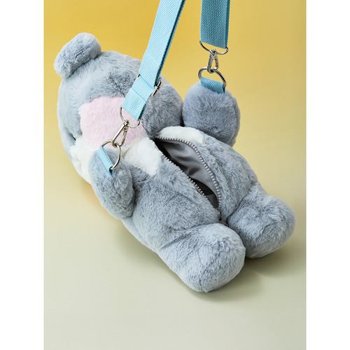 LINEfriends 100034257 zeroni ぬいぐるみバッグ（Fluffy
