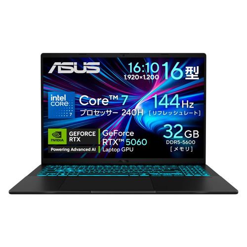 ASUS ノートPC Gaming V16 V3607VM V3607VM-C7321R5060W[16型 | WUXGA