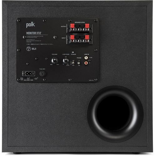 POLK MXT12 サブウーファー MonitorXT シリーズ ポーク マットブラック